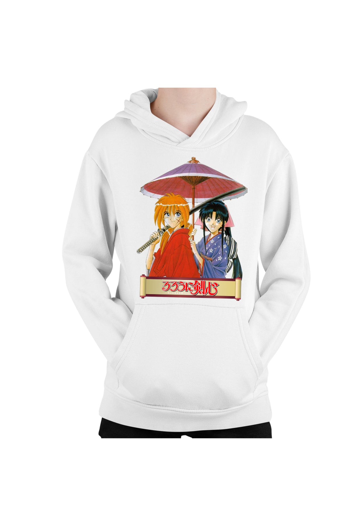 Hanorac copii Rurouni Kenshin Couple Umbrella Killakill