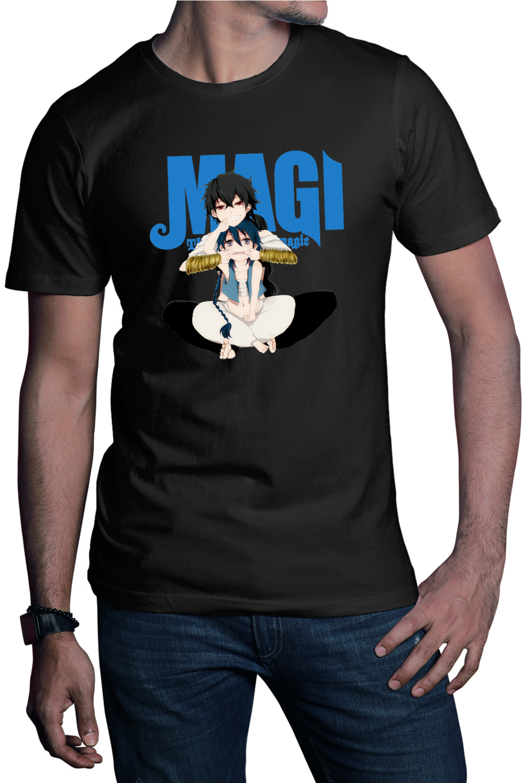 Tricou barbati Magi The Labyrinth of Magic Desene Anime Manga