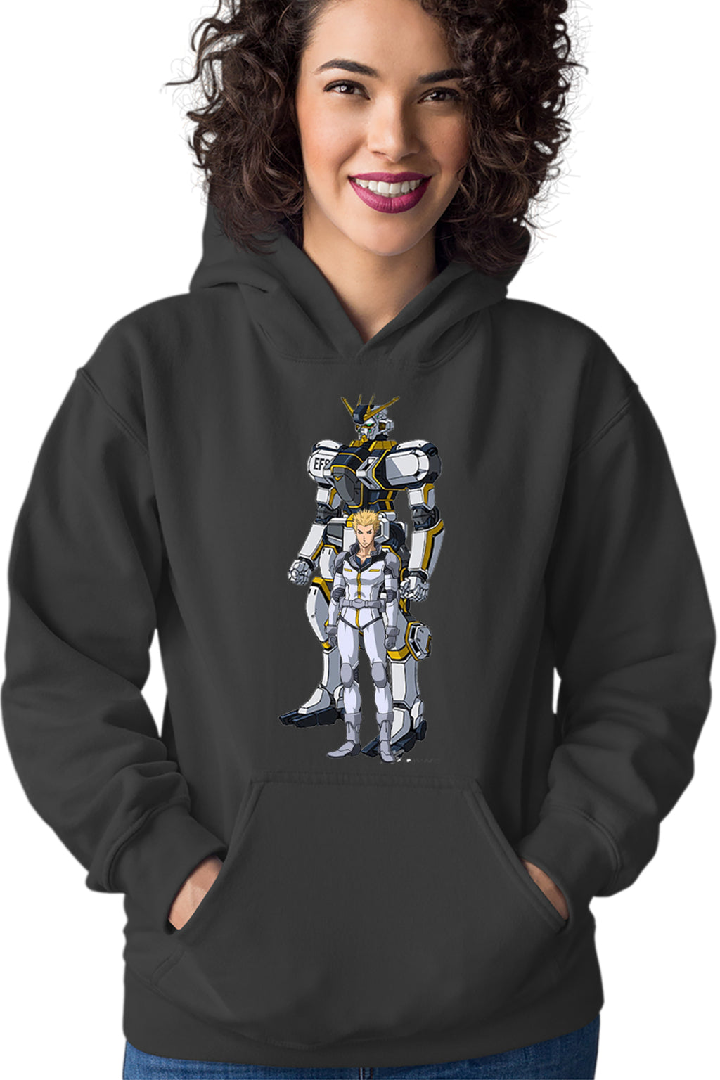 Hanorac dama Gundam Io White Animeeater