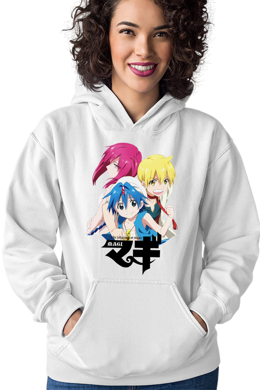 Hanorac dama Magi The Labyrinth of Magic Wonder Red Hair Sad