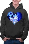 Hanorac barbati NFT XOXO Heart Robot Cyber Human Artificial