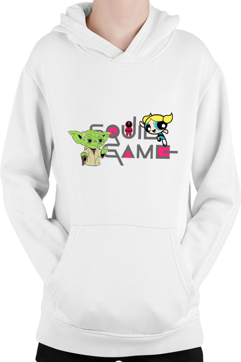 Hanorac copii Squid Game Bubble Yoda Master