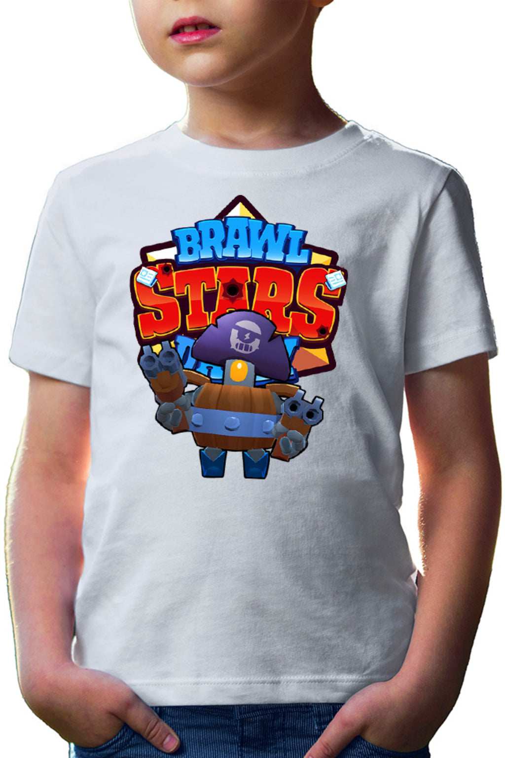 Tricou copii Brawl Stars Mini Robot Daily Missions Quest Battlepass