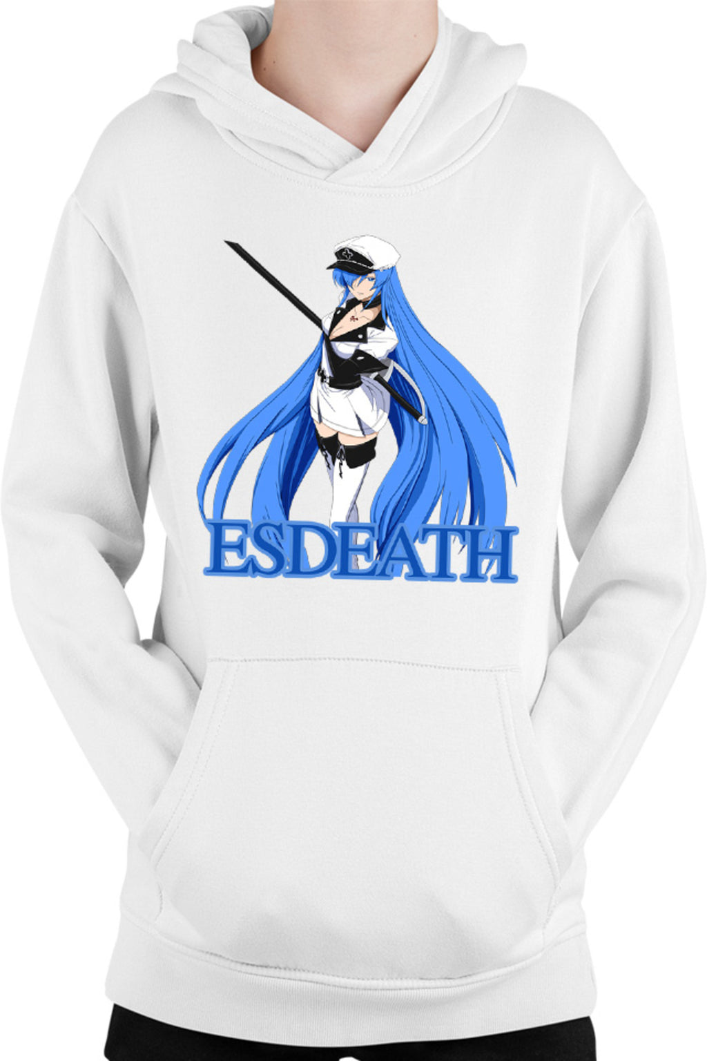 Hanorac copii Akame ga Kill Esdeath Spadasin Otaku Bishoujo Gore