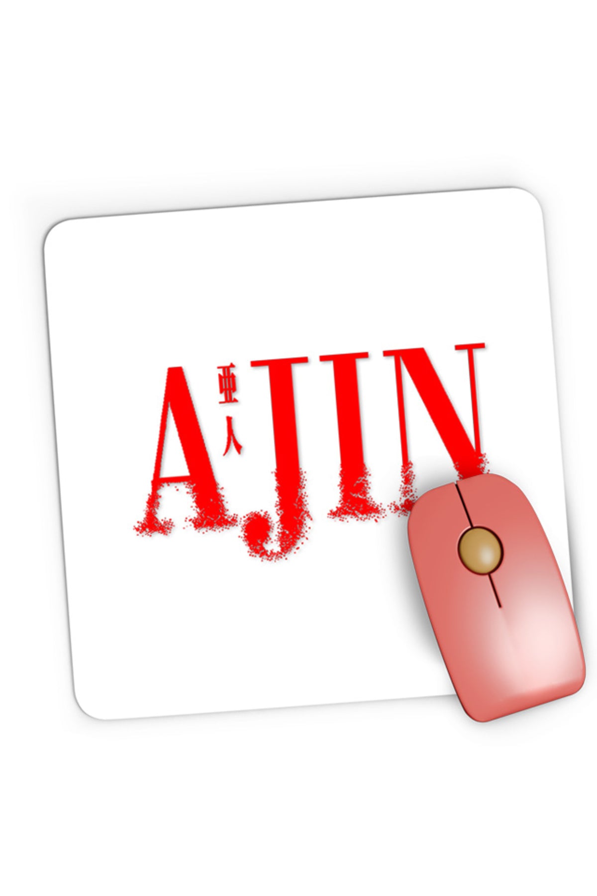 Mousepad Gaming Ajin Logo Sakurai Horror Manga Mangaka, 21x19 cm