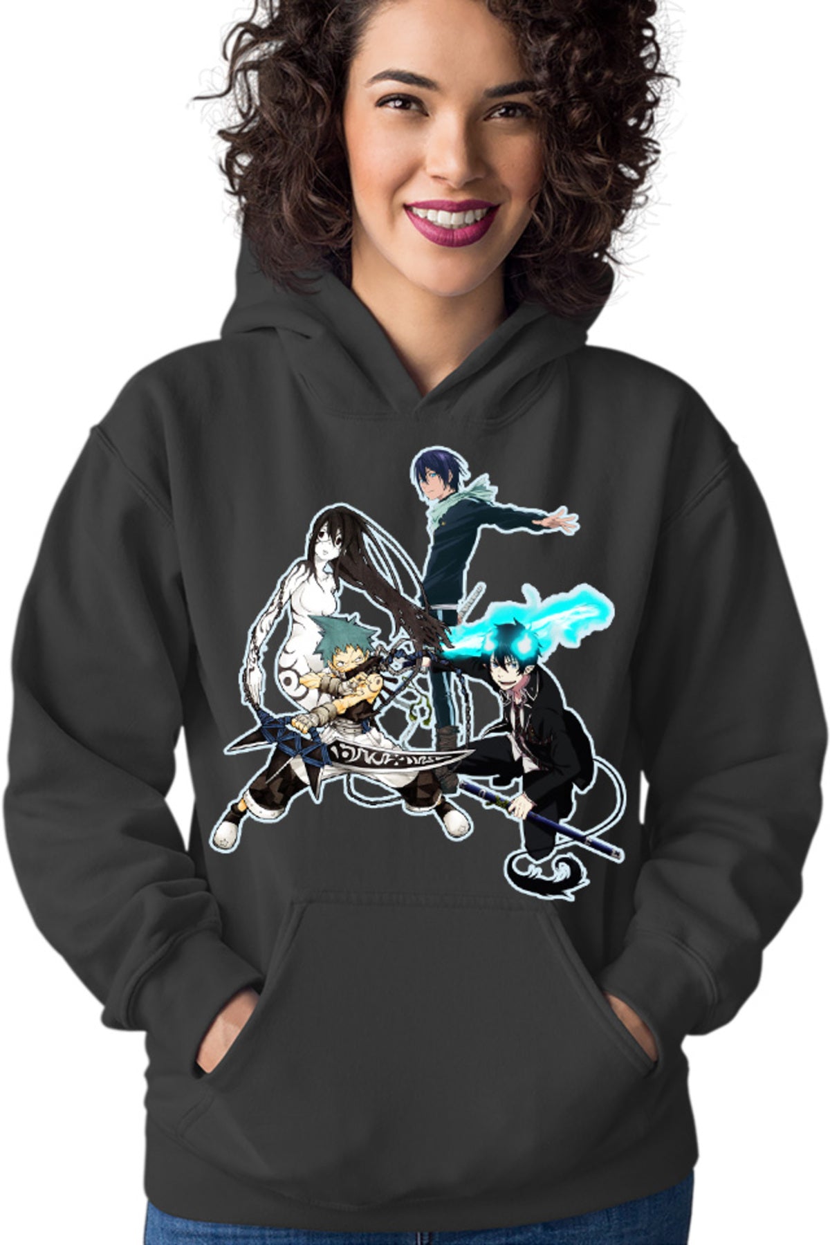 Hanorac dama Soul Eater Black Star Yato Noragami Rin Ao no Exorcist Ghost