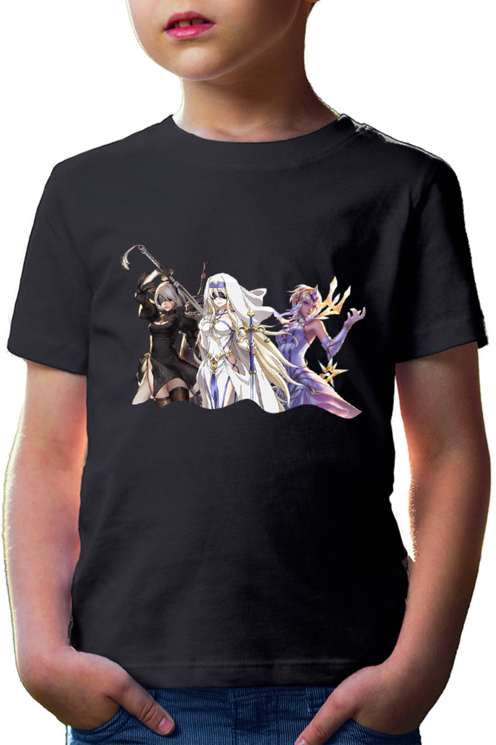 Tricou copii Goblin Slayer Onna Shinkan Nier Automata Zero Legends