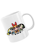 Cana The Powerpuff Girls Cartoon Network Action Kids, alba, 330 ml