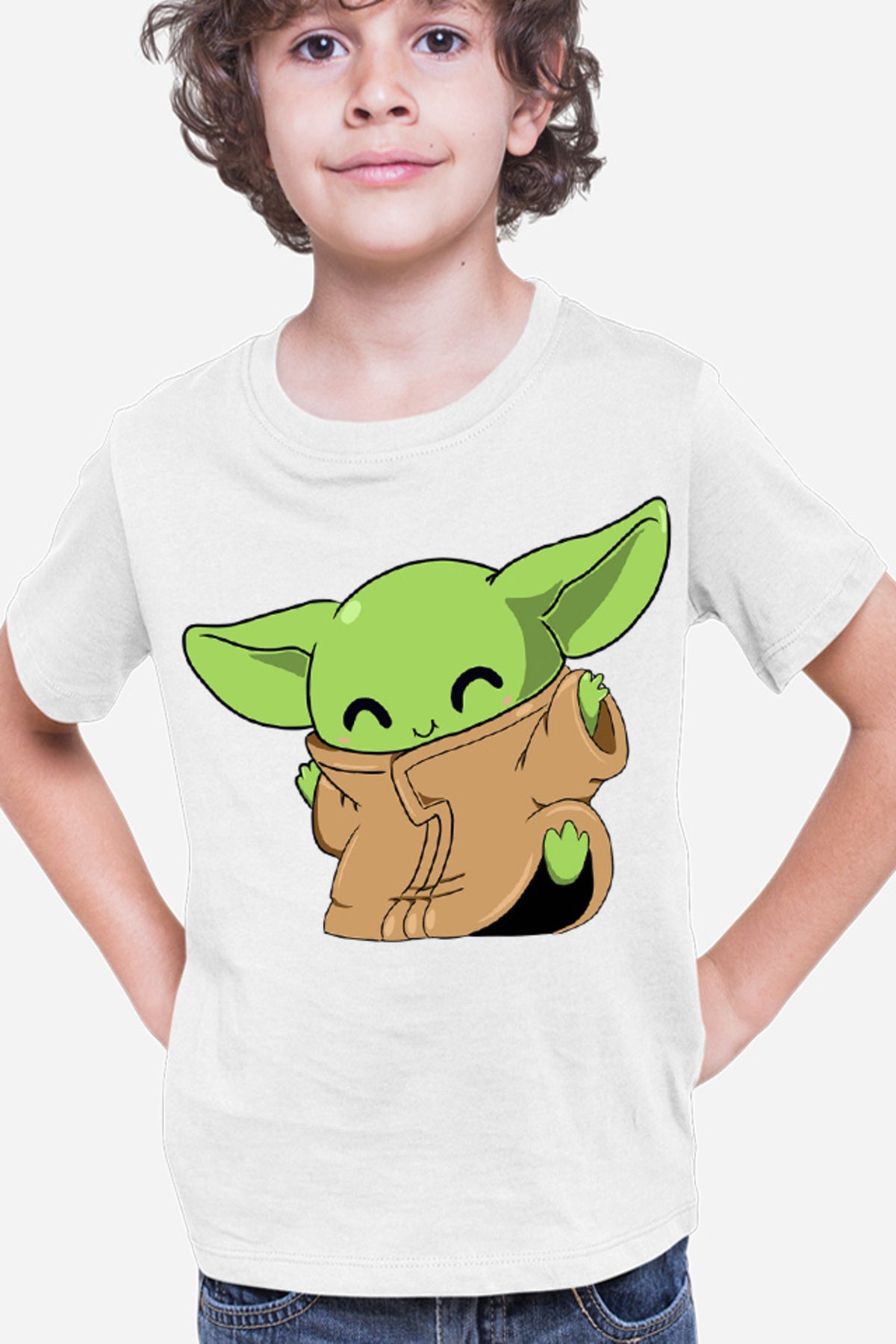 Tricou copii Baby Yoda Dance Happy Fun
