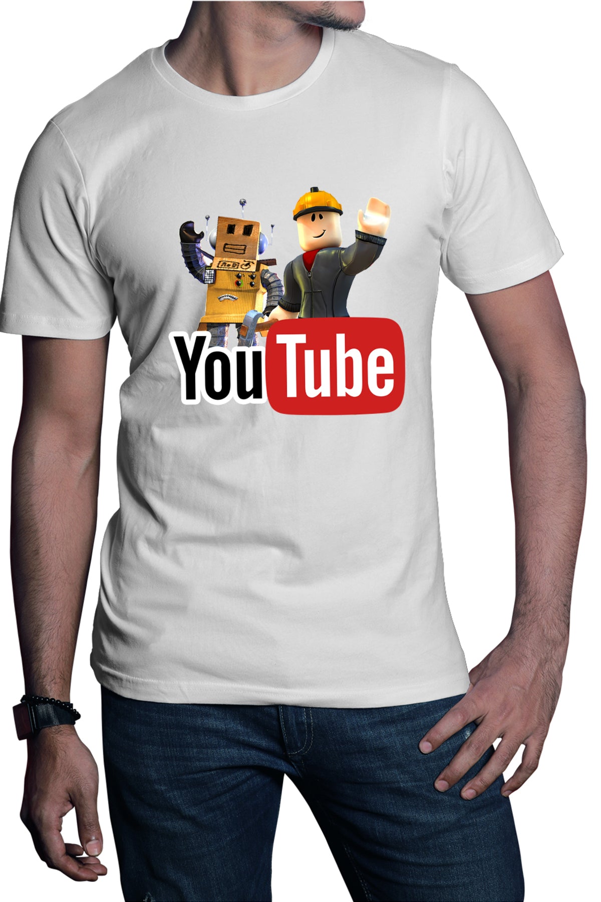 Tricou barbati Roblox Youtube Creator Online Video Game