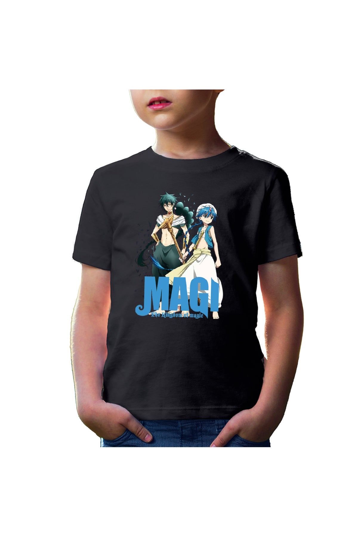 Tricou copii Magi The Labyrinth of Magic Aladin Judar Toiag