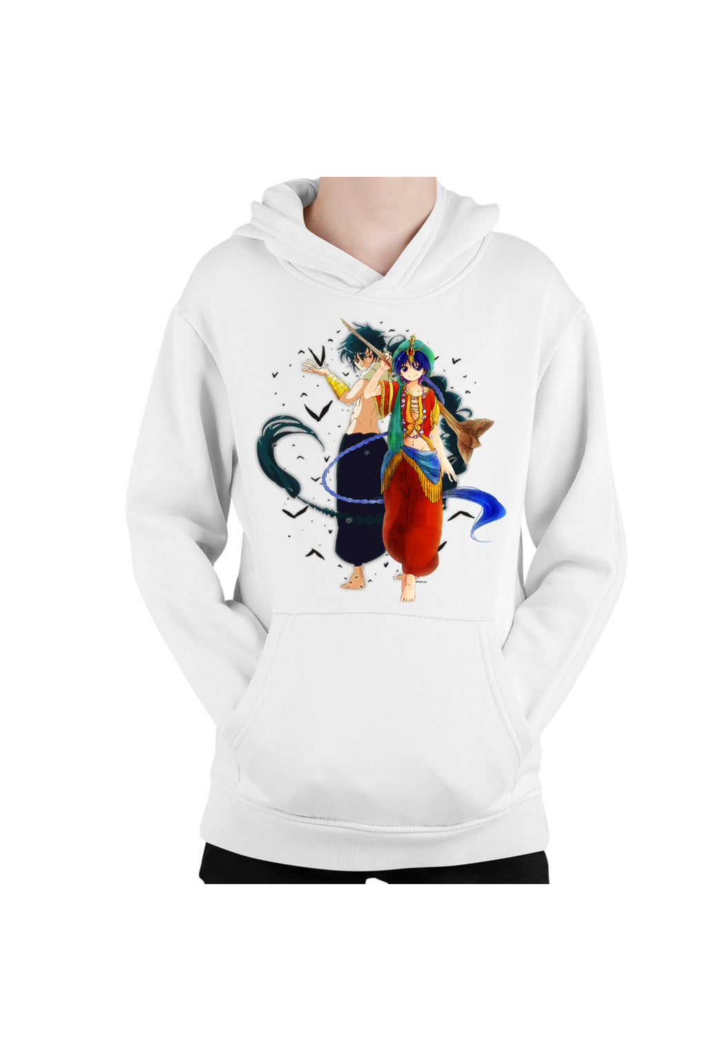 Hanorac copii Magi The Labyrinth of Magic Aladin Anime Kage