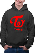 Hanorac barbati Twice Logo Beautiful Professional Korean TT