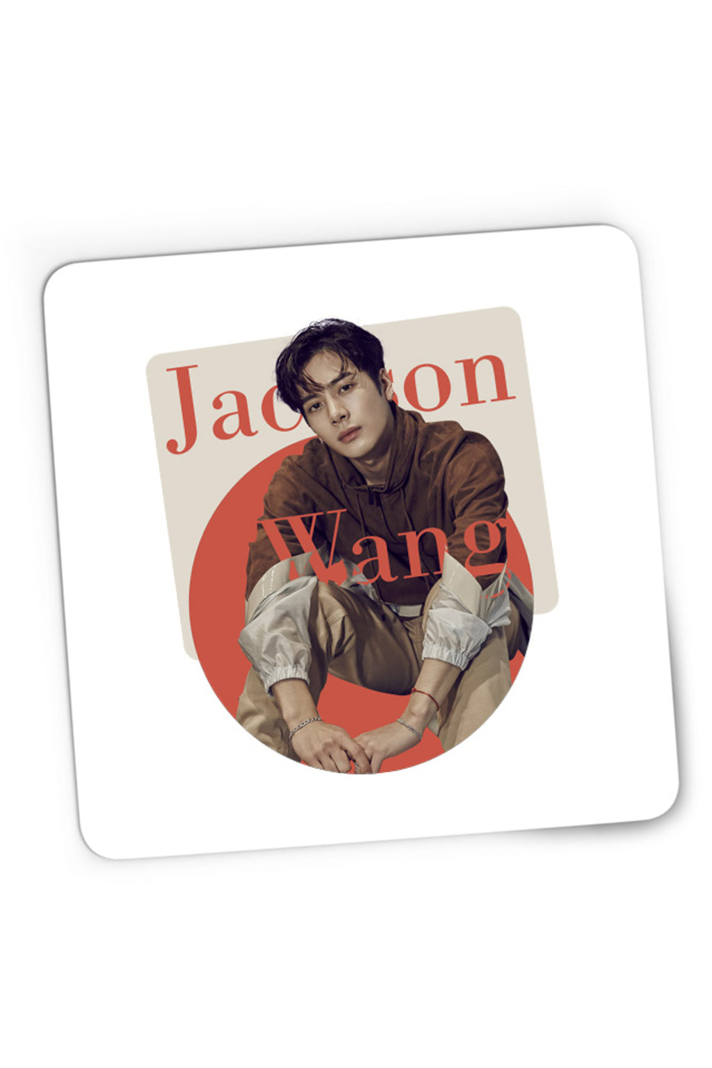 Mousepad Gaming Got7 Jackson Wang Chinese Rapper Dancer Multi Talent, 21x19 cm