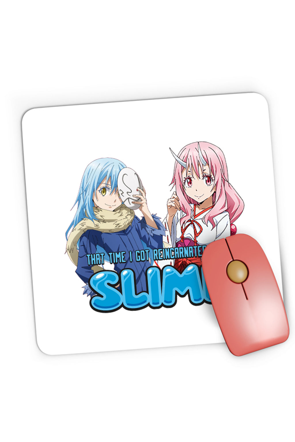 Mousepad Gaming TenSura Slime Isekai Shuna Shrine Japan Traditional Yukata, 21x19 cm