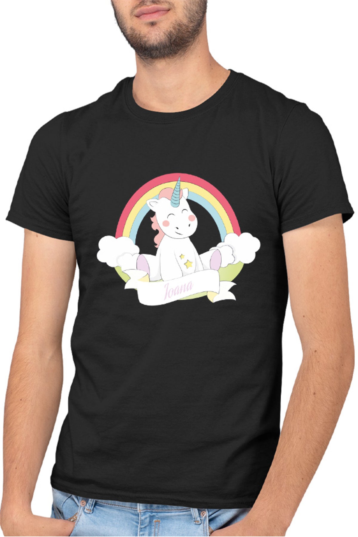 Tricou barbati Unicorn Squad Ioana Clouds Fluffy