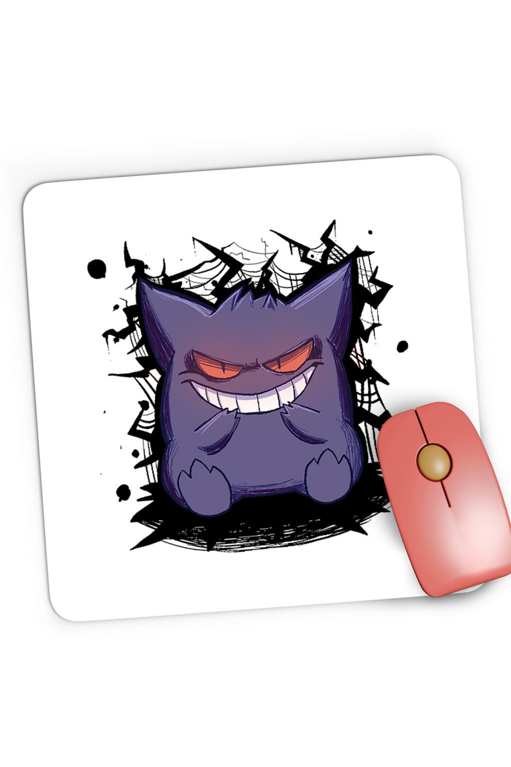 Mousepad Gaming Yu Gi Oh Latias Gengar Pokemon Trading Card, 21x19 cm