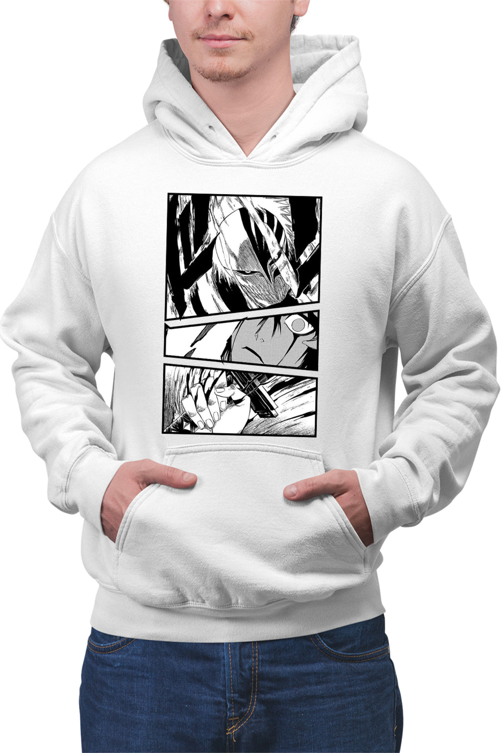 Hanorac barbati Bleach Ichigo Kurosaki Rukia Psiho