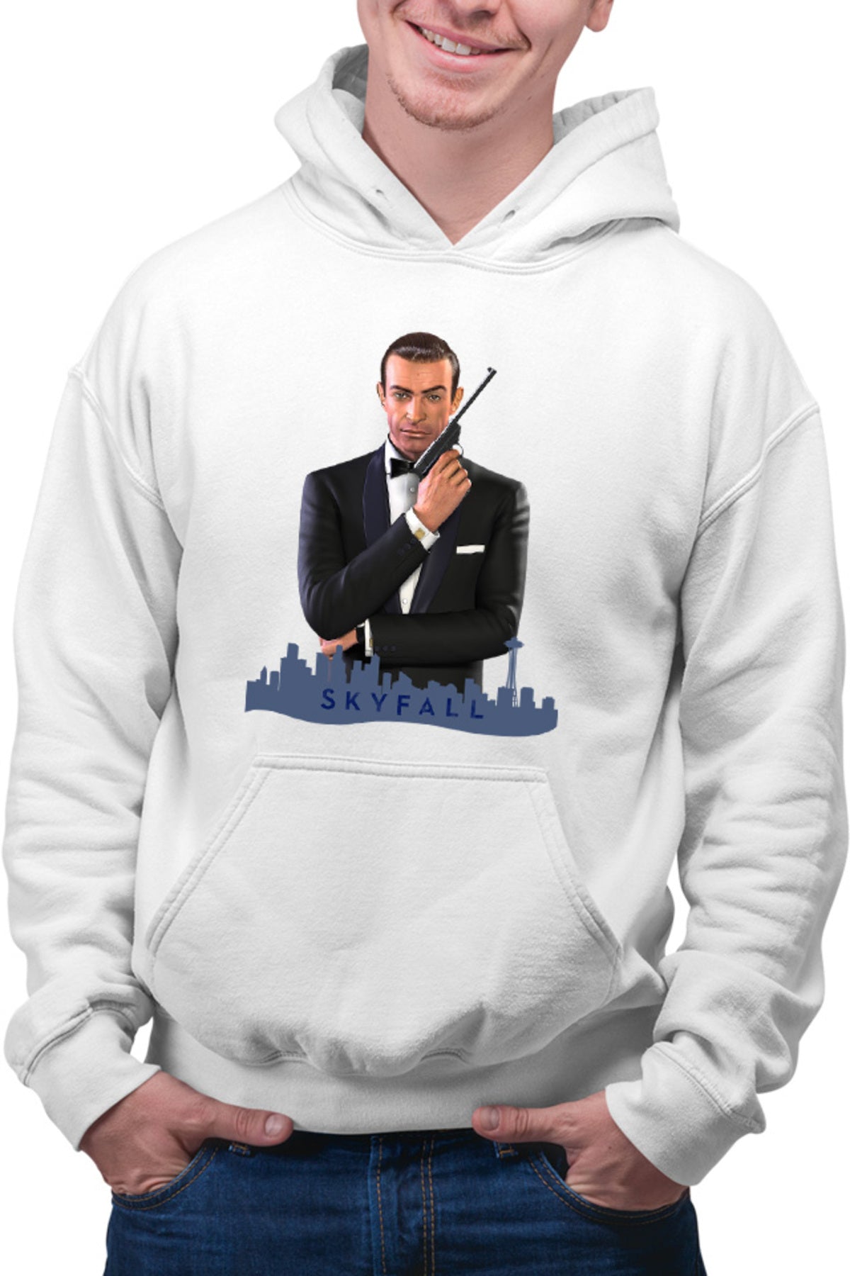 Hanorac barbati James Bond Skyfall Movie Cool British Spy