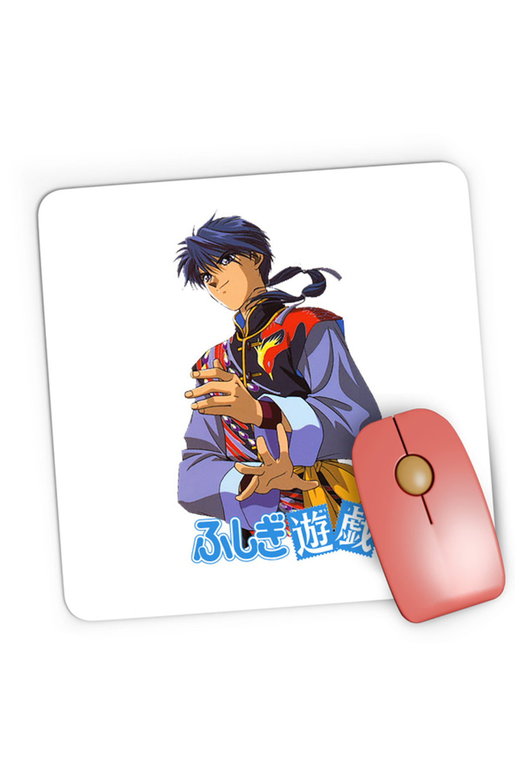 Mousepad Gaming Fushigi Yuugi Tamahome Japan Vintage Anime, 21x19 cm