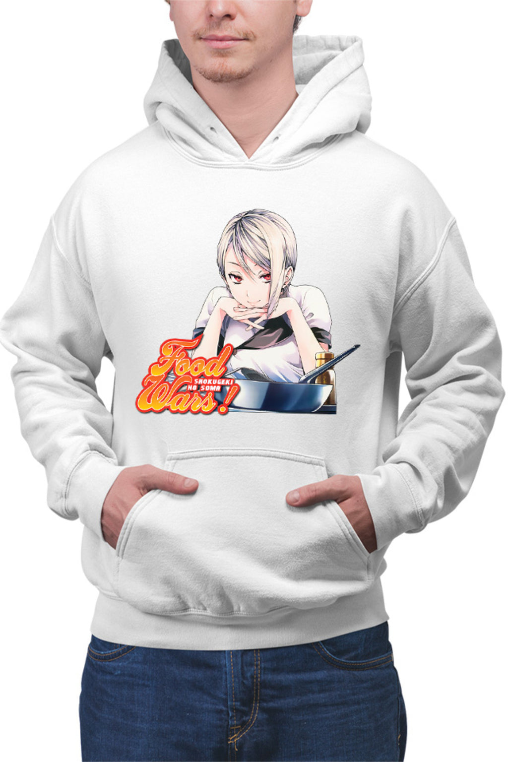 Hanorac barbati Food Wars Alice Cooking Pan Animeeater