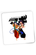 Mousepad Gaming Magi The Labyrinth of Magic Alladin Judar Fight Pose Logo, 21x19 cm