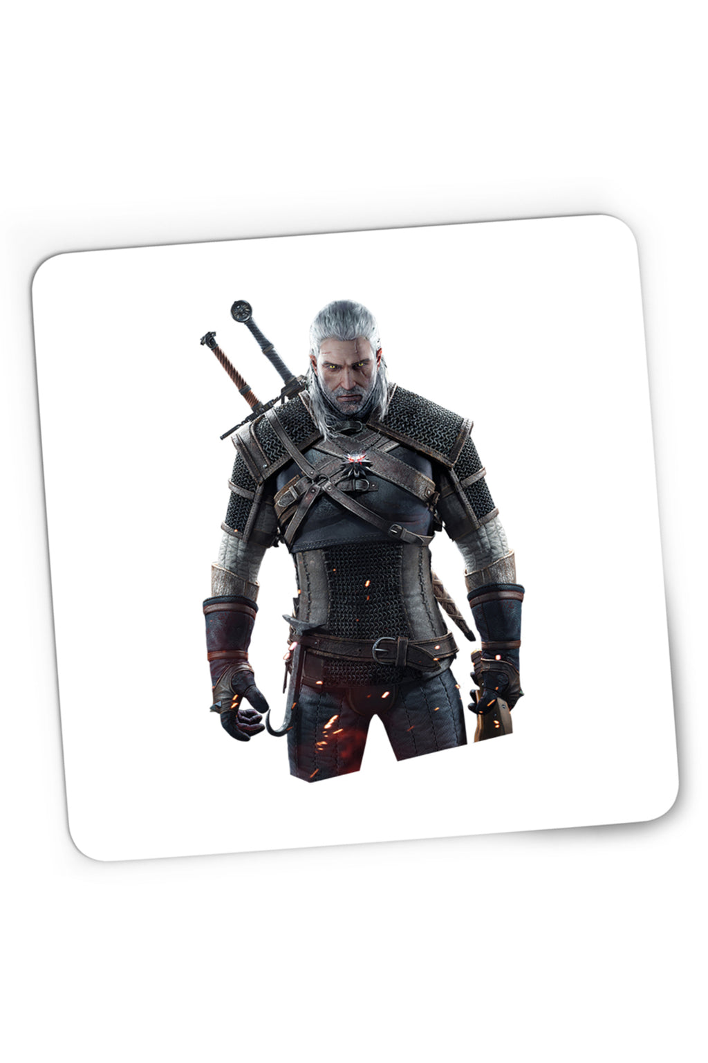 Mousepad Gaming The Witcher Geralt of Rivia Andrzej Sapkowski Game, 21x19 cm