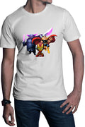 Tricou barbati Clash of Clans Massive Tank HP Thor Iron Man Super Power