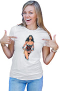 Tricou dama Wonder Woman Diana Princess Ares God of Fight Superheroine