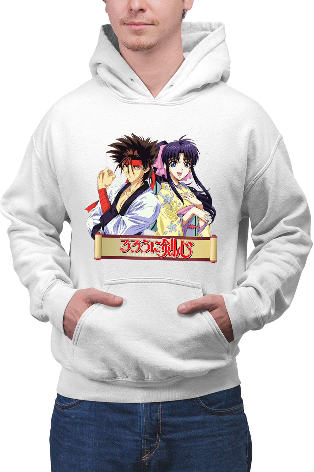 Hanorac barbati Rurouni Sanosuke Kaori Nobuhiro Watsuki