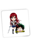 Mousepad Gaming Fairy Tail Erza Deku My Hero Academia, 21x19 cm