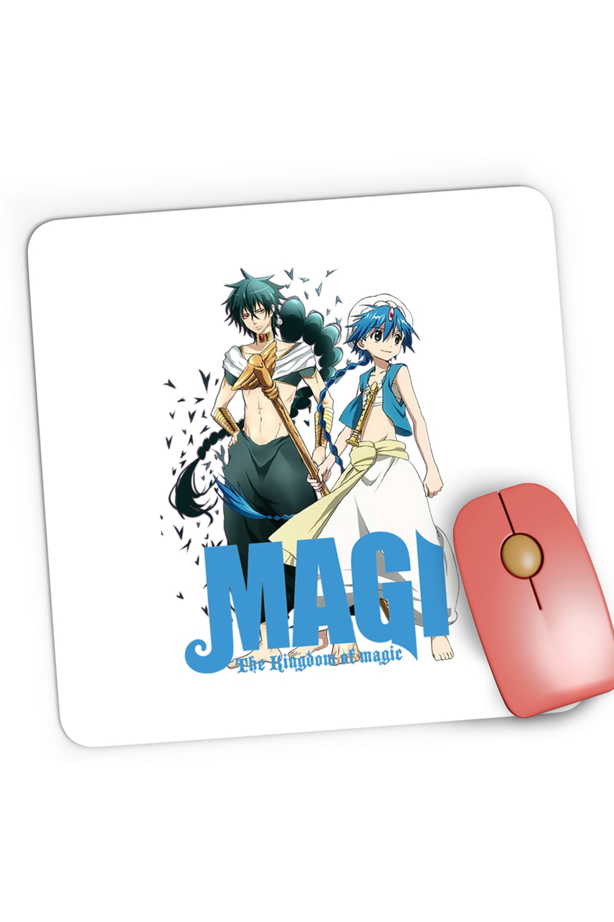 Mousepad Gaming Magi The Labyrinth of Magic Aladin Judar Toiag, 21x19 cm