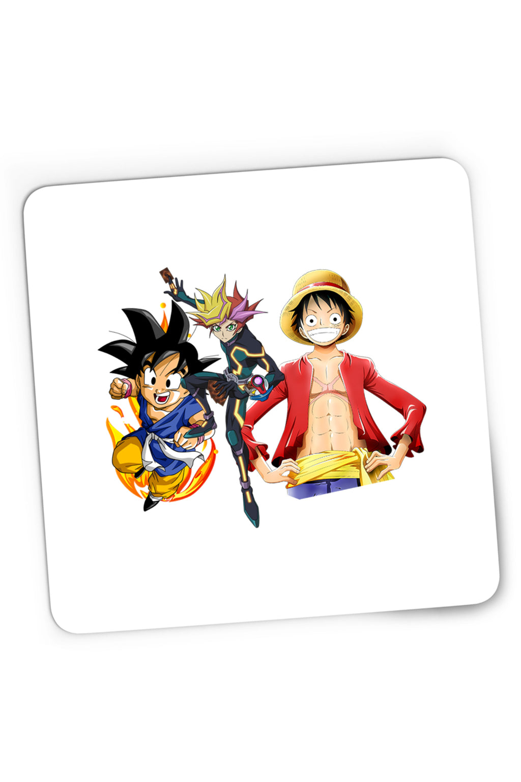 Mousepad Gaming Yu Gi Oh Songoku One Piece Yugi Mutou Desene, 21x19 cm
