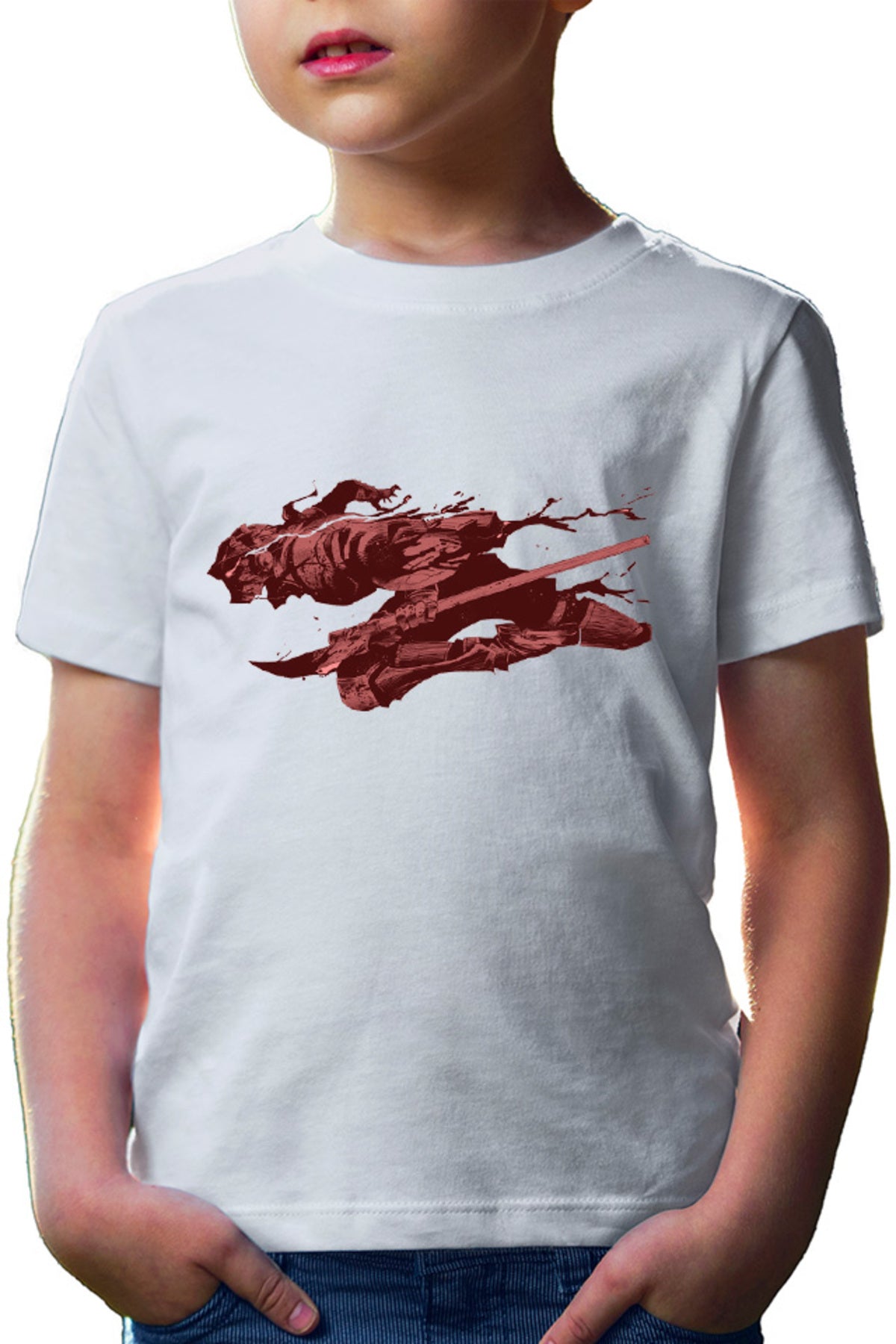 Tricou copii Goblin Slayer Axe Weapons Silver Order Adventurer Guild