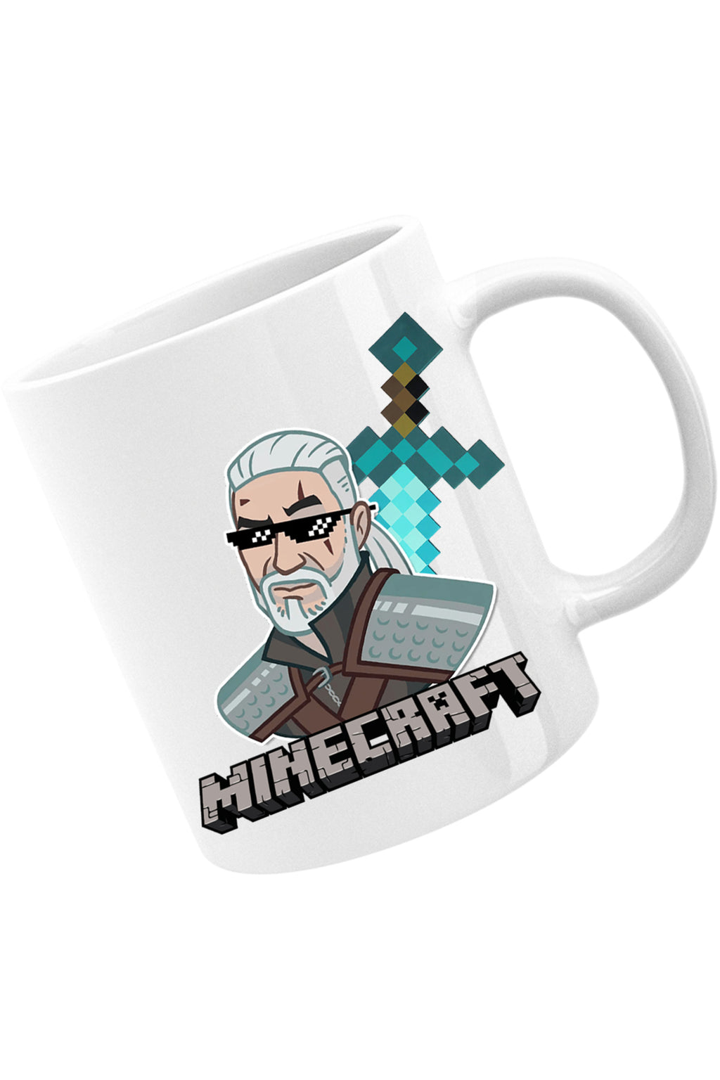 Cana The Witcher Minecraft Mcskins Optifine Aternos, alba, 330 ml