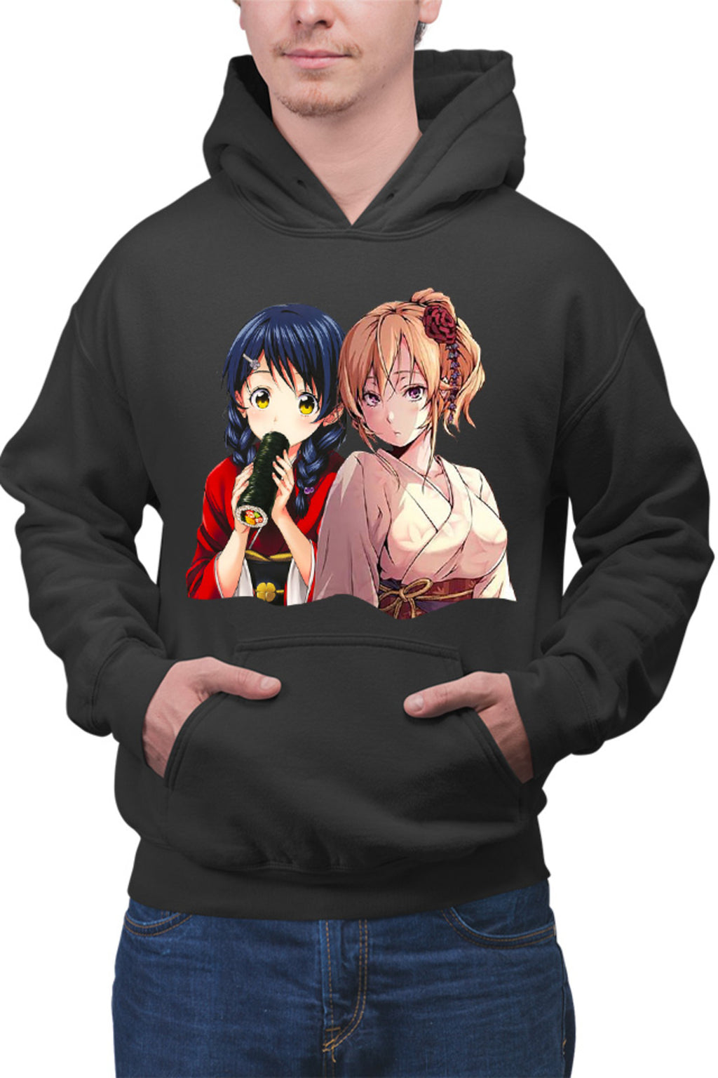 Hanorac barbati Food Wars Erina Megumi Matsuri Japan Kimono
