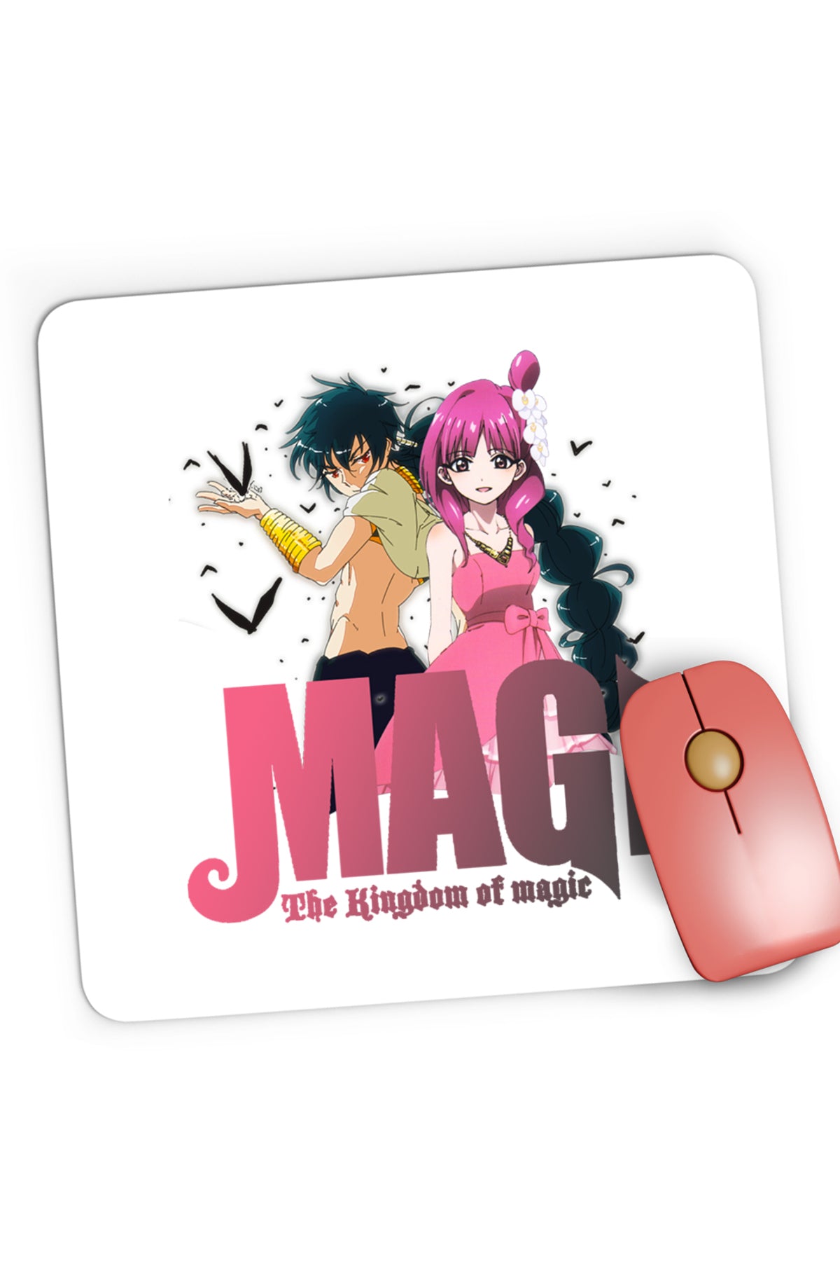 Mousepad Gaming Magi The Labyrinth of Magic Roblox Butterfly, 21x19 cm
