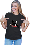 Tricou dama Rurouni Kenshin Anime Cute Mugen Contrast