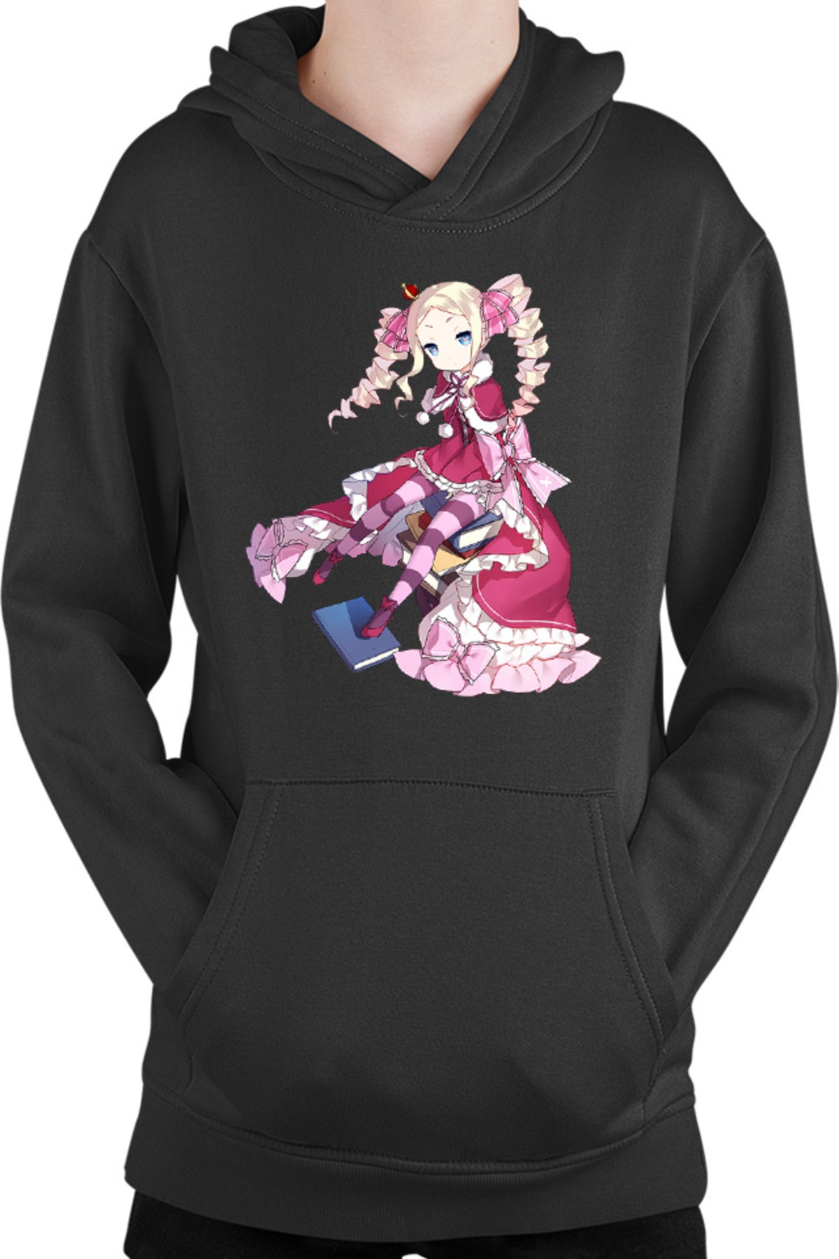 Hanorac copii Re Zero Beatrice Library Book Magic Tsundere Desene