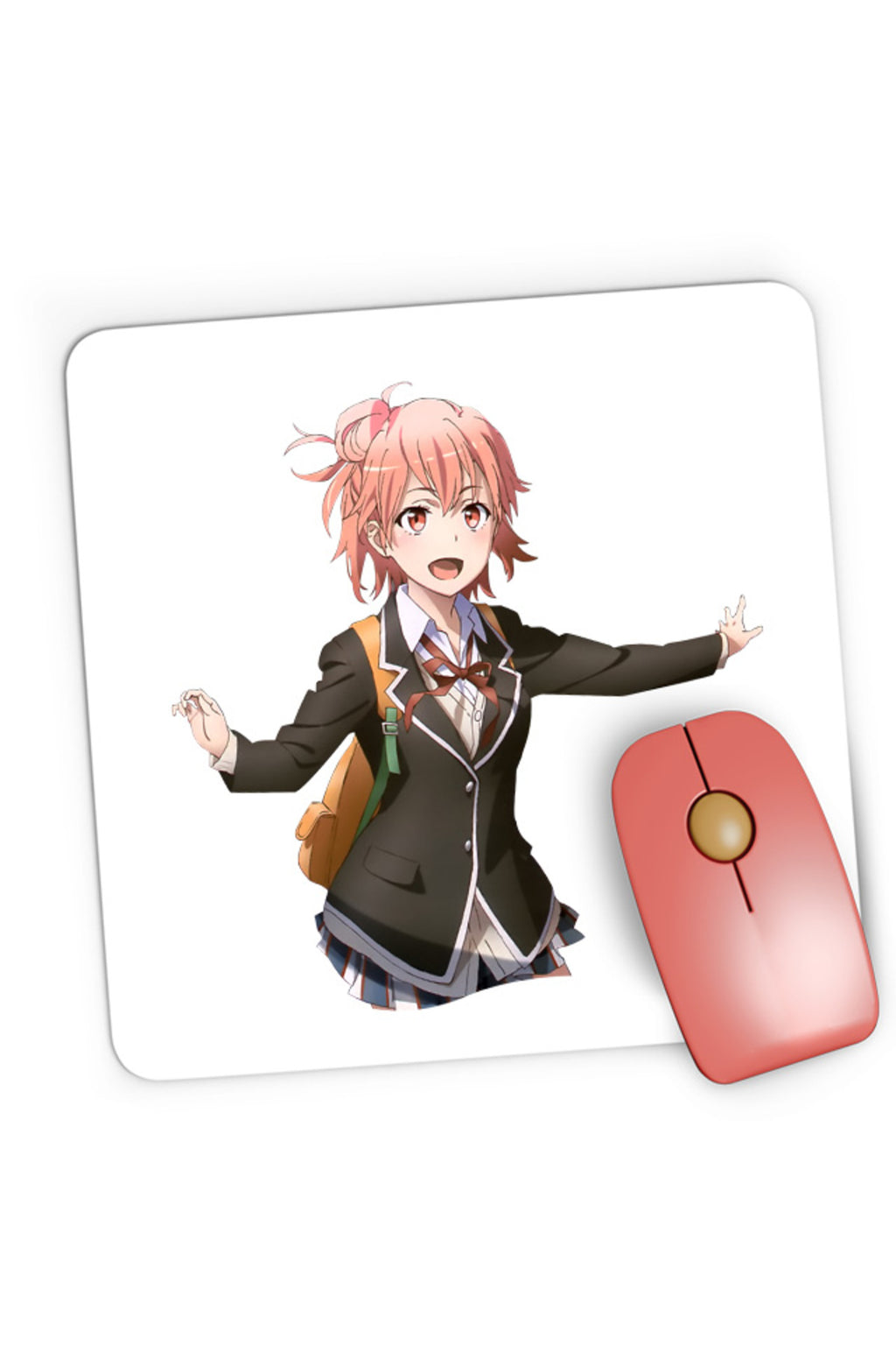 Mousepad Gaming OreGairu Yui Playfull Tsundere Weeb Animation, 21x19 cm