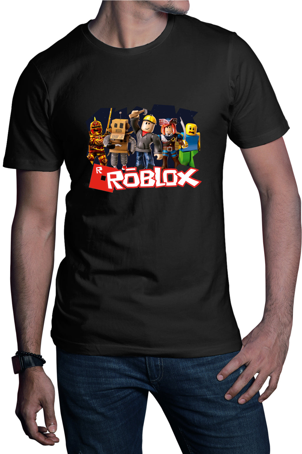 Tricou barbati Roblox Team Generator Robux Games