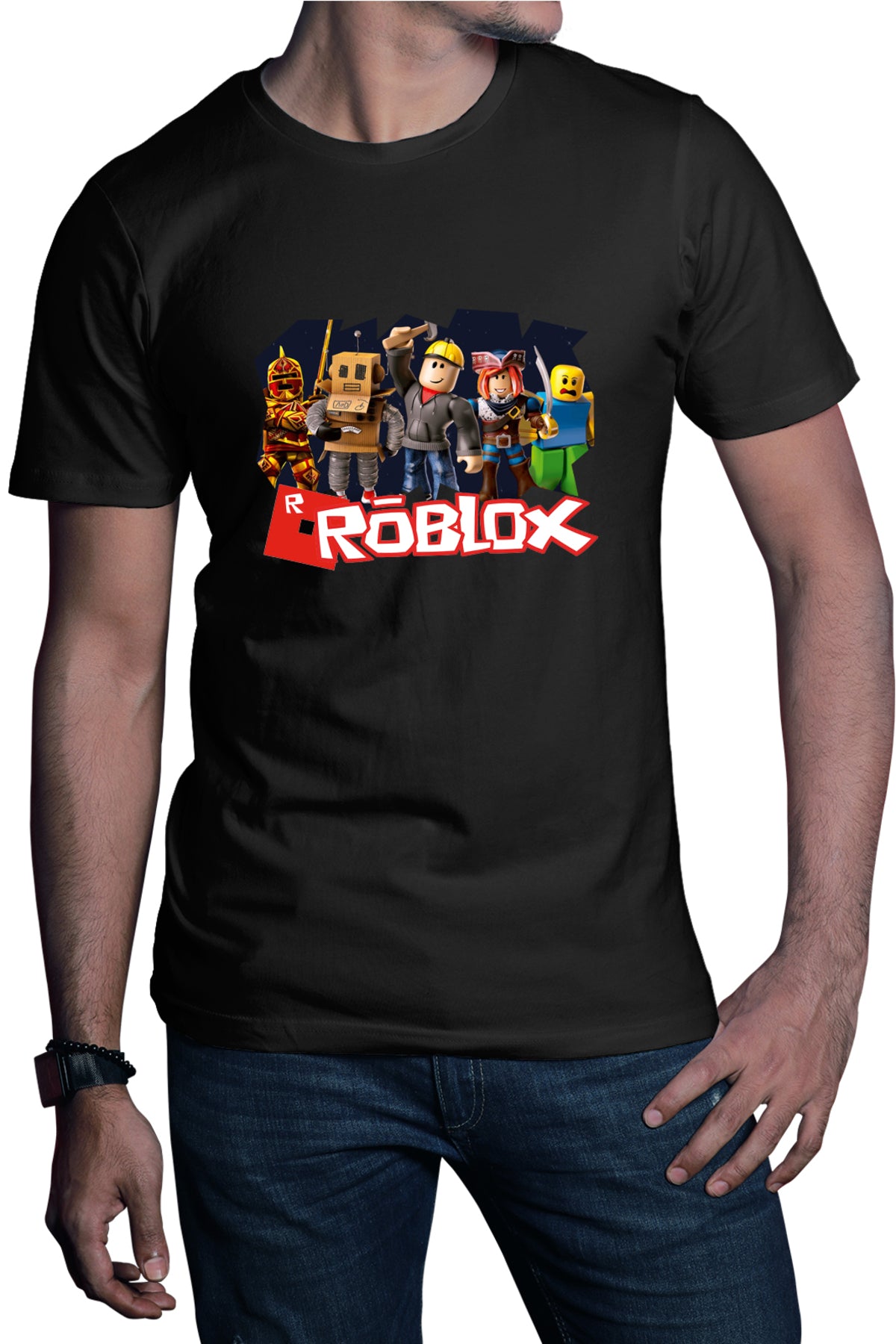 Tricou barbati Roblox Team Generator Robux Games