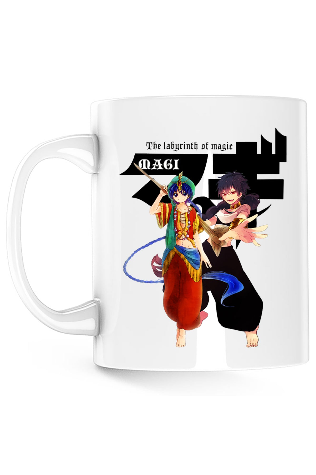 Cana Magi The Labyrinth of Magic Alladin Judar Fight Pose Logo, alba, 330 ml