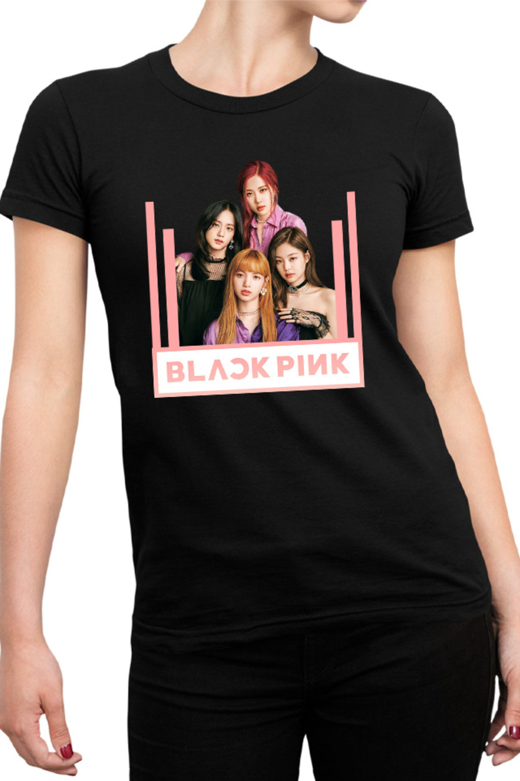 Tricou dama Blackpink Group Girl Idon Music Korean