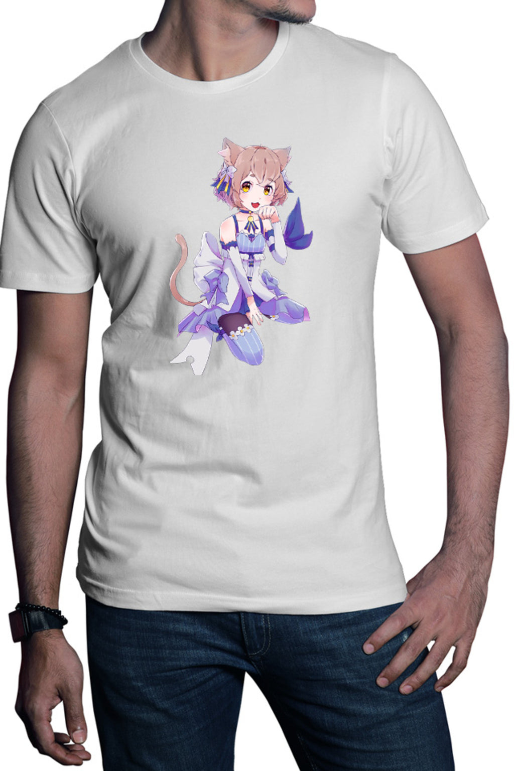 Tricou barbati Re Zero Felix Supportive Spy Otaku Cosplay Nya