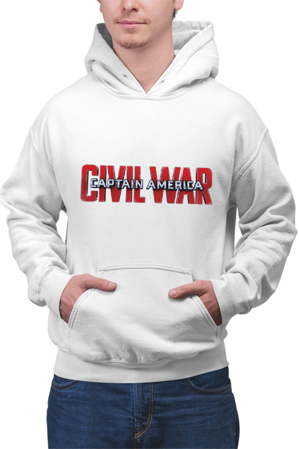 Hanorac barbati Captain America Logo Civil Avengers Nice Beautiful Bold