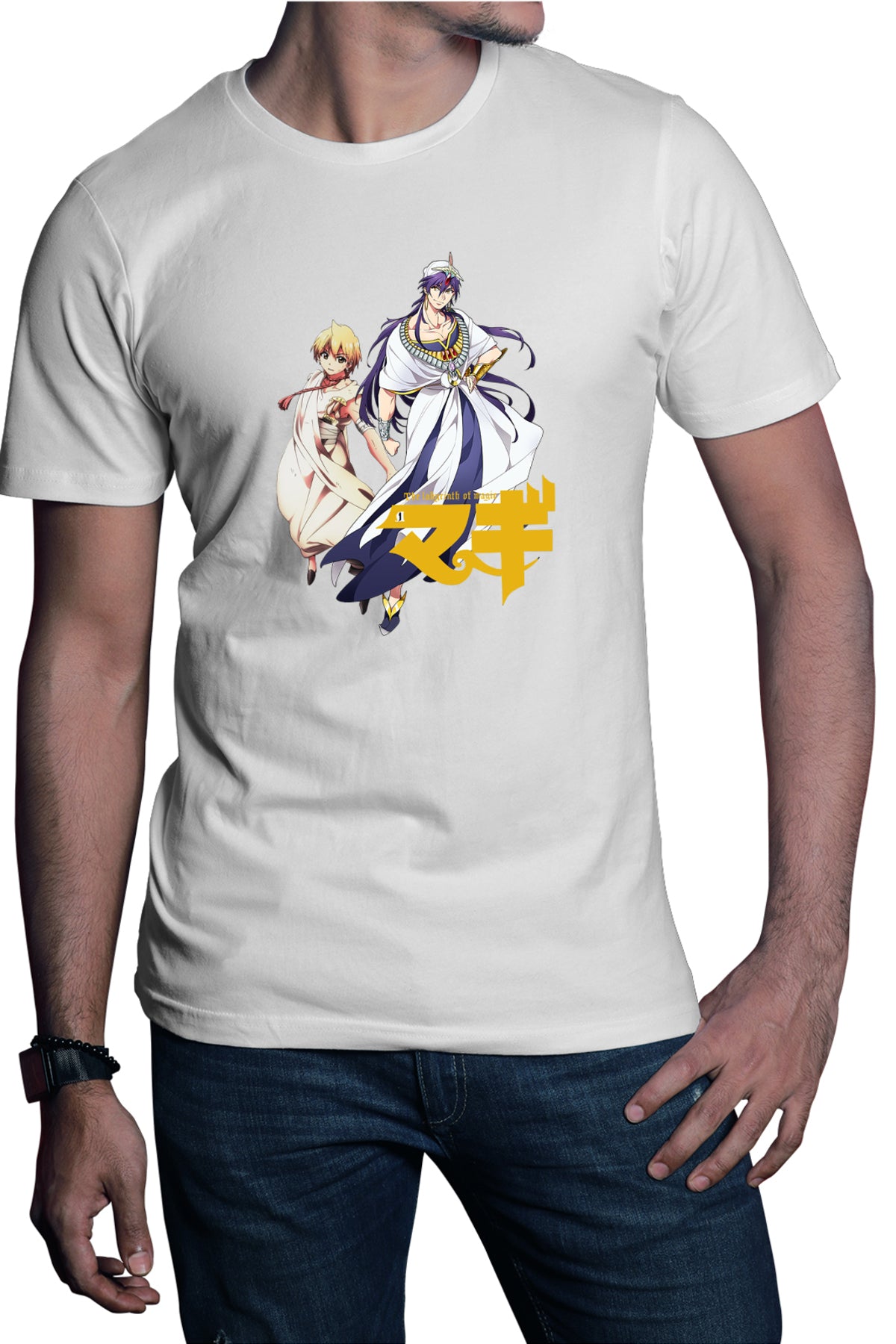 Tricou barbati Magi The Labyrinth of Magic Alibaba Sinbad Japan