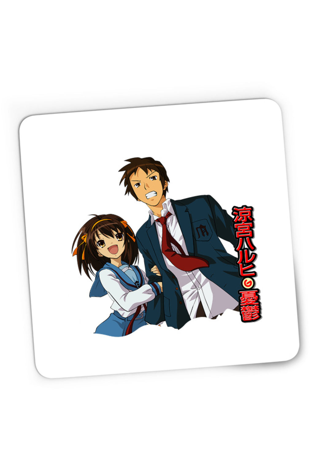 Mousepad Gaming Haruhi Suzumiya Itsuki Random Paranormal Ghost SOS, 21x19 cm