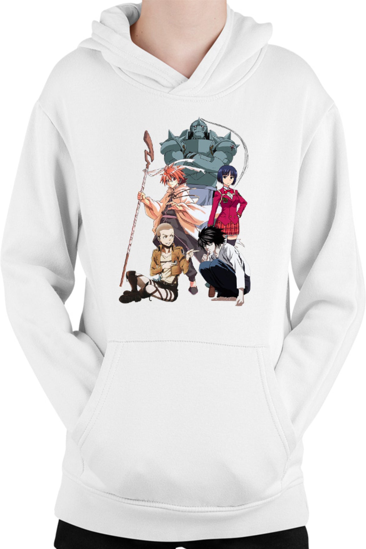 Hanorac copii UQ Holder Negi Orte Connie Attack on Titan Death Note