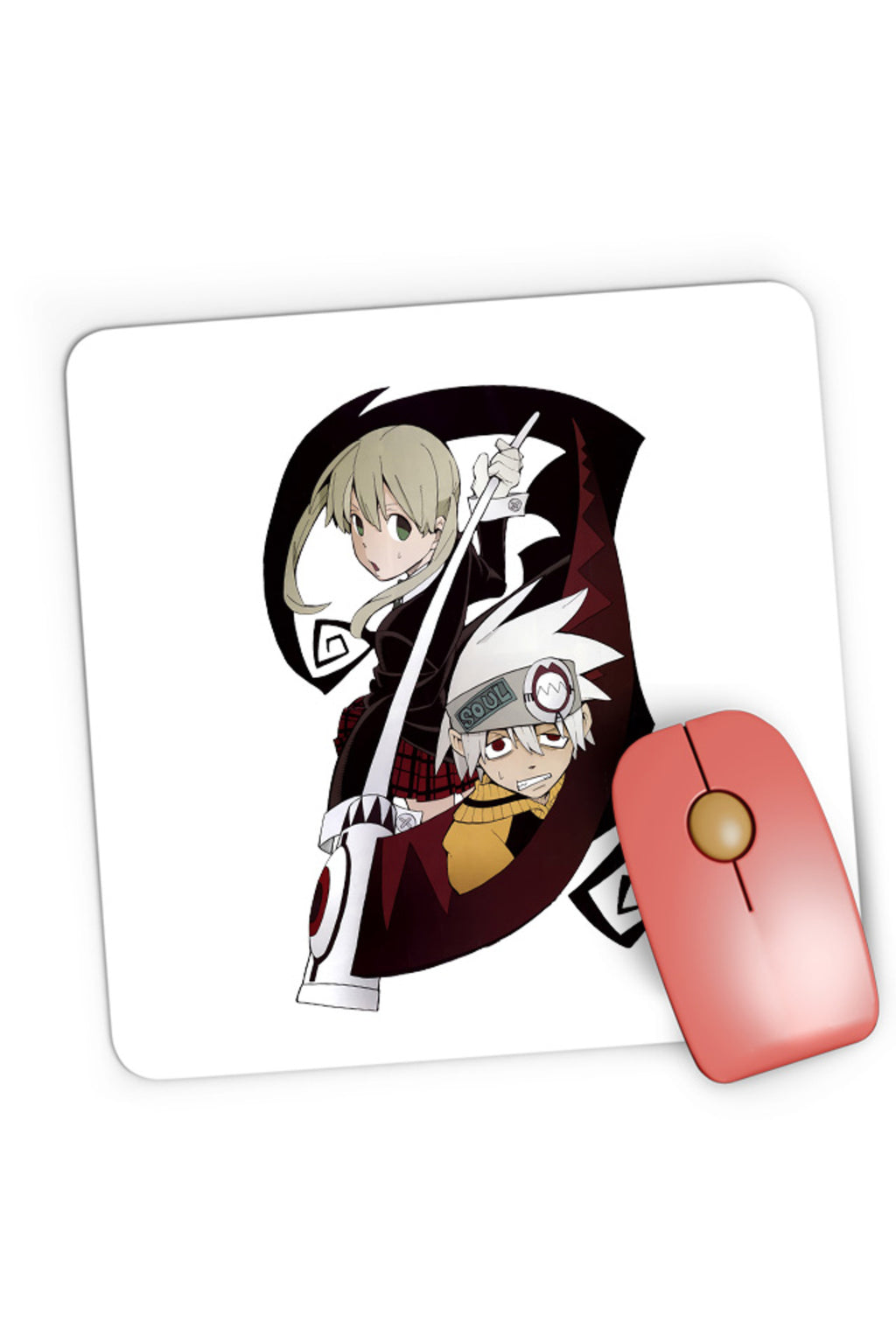 Mousepad Gaming Soul Eater Soul Maka Scythe Anime Manga, 21x19 cm
